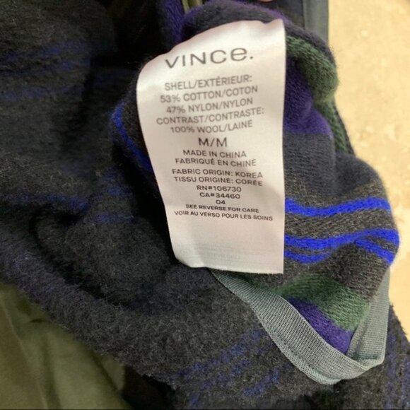 Vince Mixed Media Hooded Jacket - Picture 8 of 8